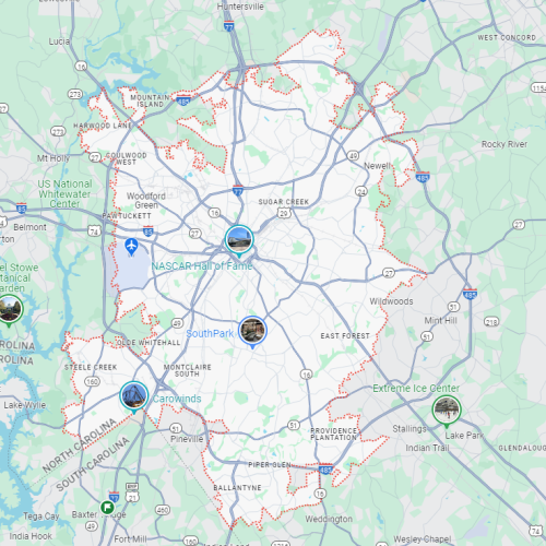 Charlotte Metro Map